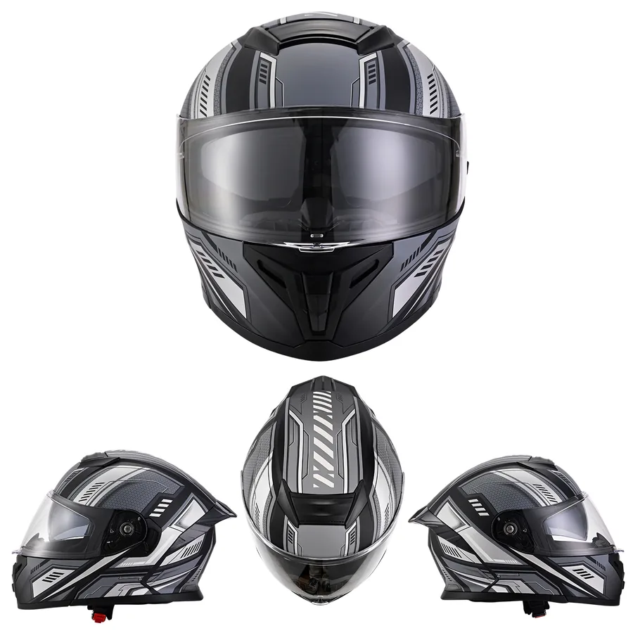 Casco para motocicleta Masontex modelo 288