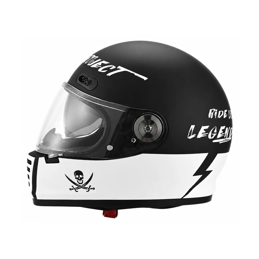 Casco para motocicleta Masontex modelo 912, variante gráfica 1